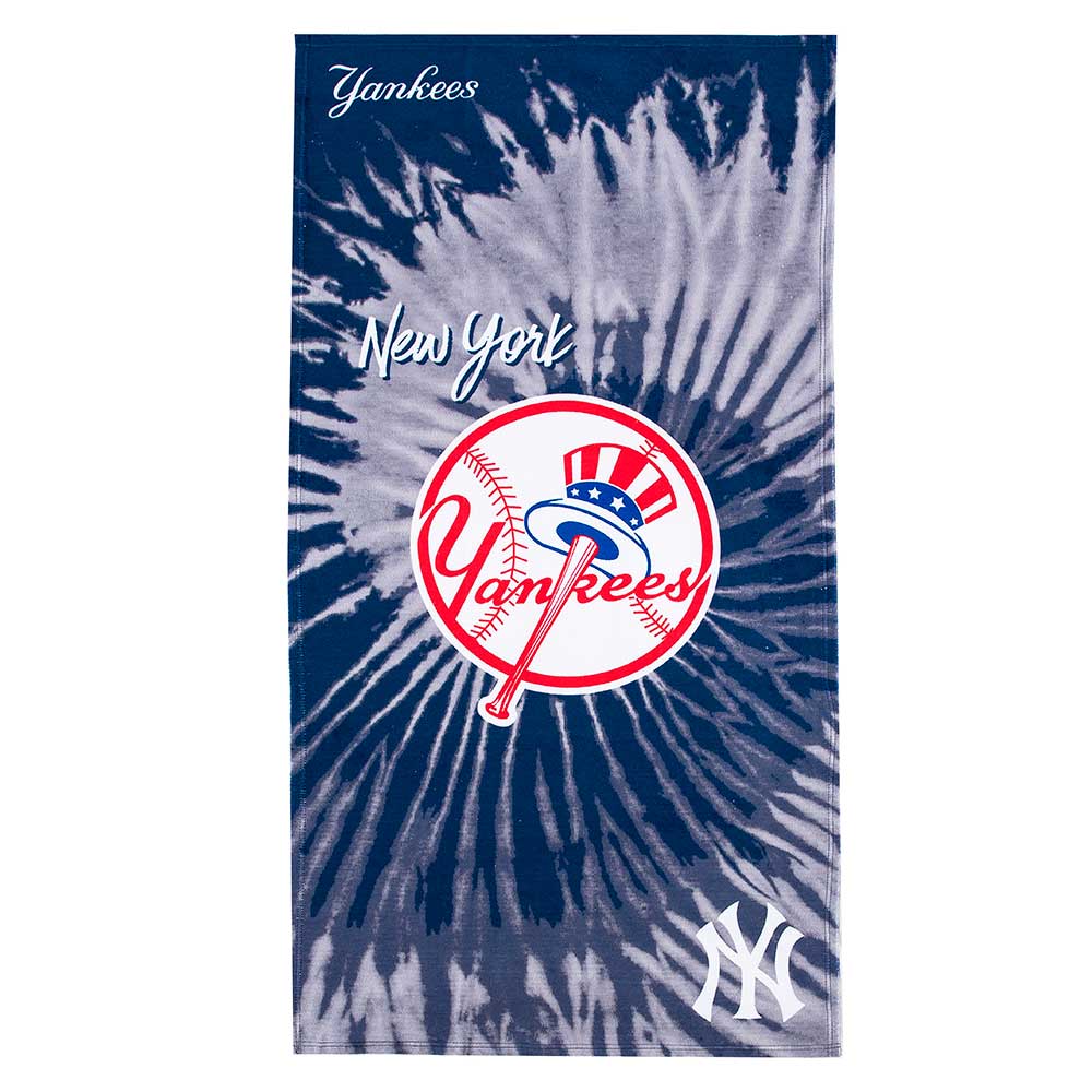 MLB New York Yankees Beach Towel, Psychedelic