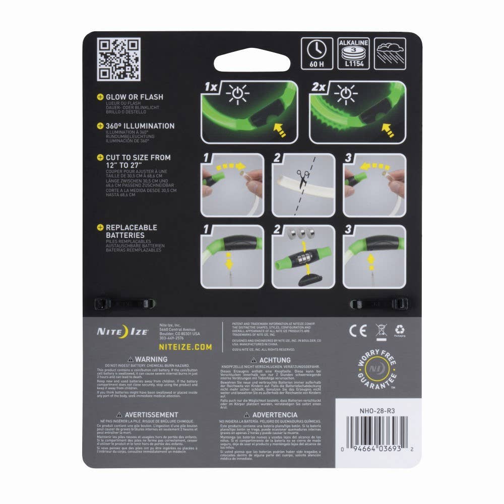 Nite Ize NiteHowl LED Safety Necklace - Green