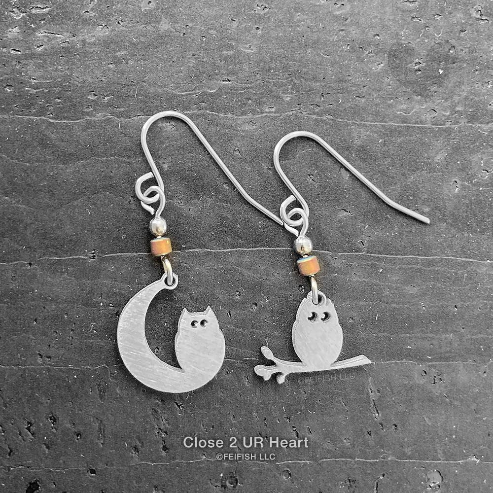 Owl Earrings