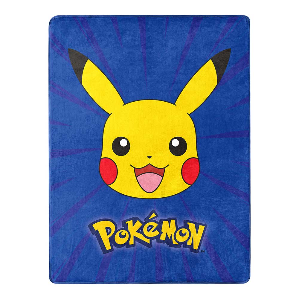 Pokemon Burst Pika Silk Touch Throw 46x60