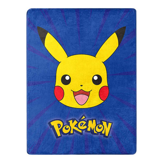 Pokemon Burst Pika Silk Touch Throw 46x60